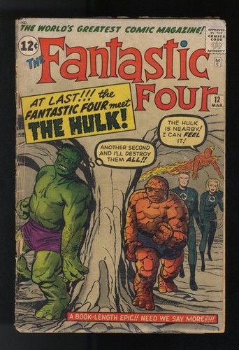 Fantastic four 1 8 - four, gd-